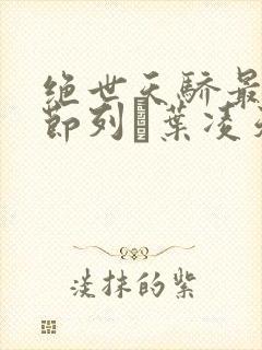 绝世天骄最新章节列·叶凌天
