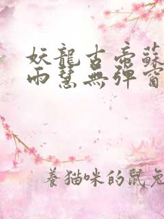妖龙古帝苏寒萧雨慧无弹窗