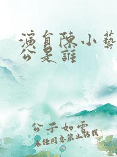 演员陈小艺的老公是谁