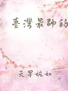 台湾最帅的男星