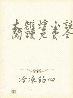 大杂烩小说完整阅读免费全文