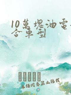 10万块油电混合车型