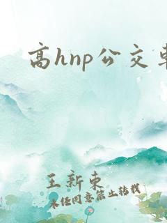 高hnp公交车