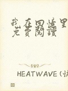 我在回忆里等你免费阅读