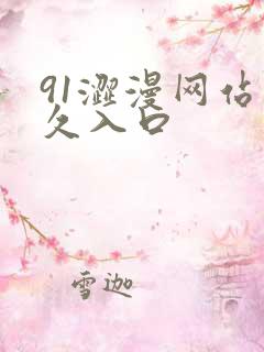 91涩漫网站永久入口