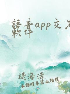 语音app交友软件