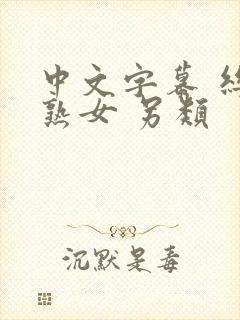 中文字幕 丝袜熟女 另类