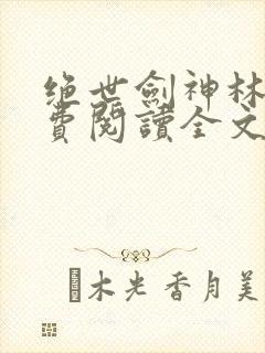 绝世剑神林辰免费阅读全文无弹窗