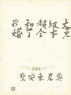 我和超级大佬隐婚了全本免费阅读
