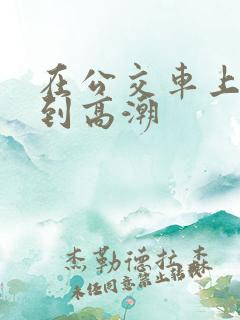 在公交车上被艹到高潮