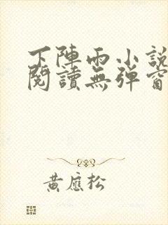 下阵雨小说免费阅读无弹窗全文