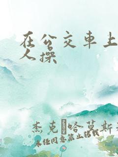 在公交车上被男人操