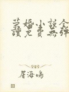 荣婚小说全文阅读免费无弹窗
