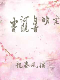 山河月明完整免费观看