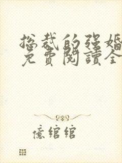 总裁的强婚蜜爱免费阅读全文