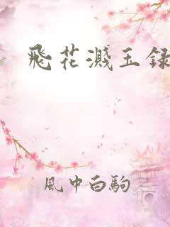 飞花溅玉录