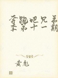 奔跑吧兄弟第八季第十一期免费观看