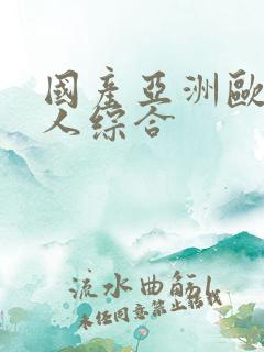 国产亚洲欧洲成人综合