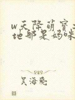 w天降萌宝之爹地那是妈咪》