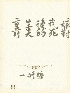 重生后我嫁给了前夫的死对头免费阅读