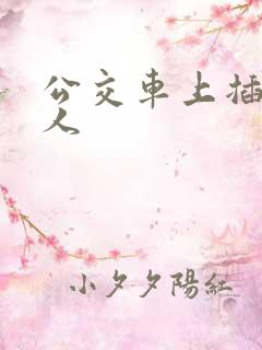 公交车上插入女人