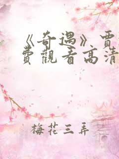 《奇遇》贾冰免费观看高清
