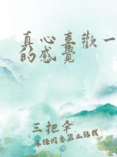 真心喜欢一个人的感觉