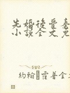先婚后爱秦墨岭小说全文免费阅读无弹窗