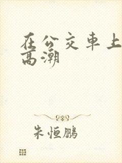 在公交车上被插高潮