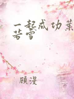 一起成功叶凡唐若雪