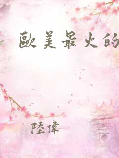 欧美最火的歌手