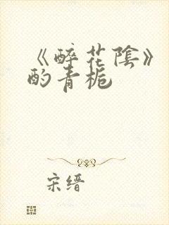 《醉花阴》作者酌青栀