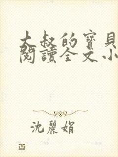 大叔的宝贝免费阅读全文小说