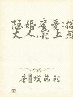 隐婚蜜爱:总裁大人,宠上瘾 完结