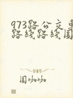 973路公交车路线路线图