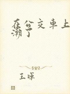 在公交车上被高潮了