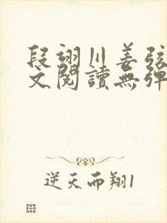 段翊川姜弦歌全文阅读无弹窗笔趣阁