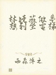 林晓薇做梦也没想到坐电梯到小区物业
