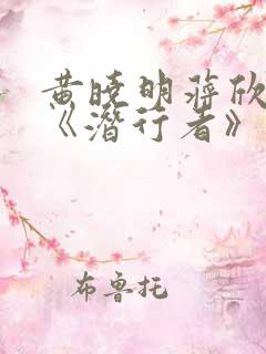黄晓明蒋欣新剧《潜行者》免费观看