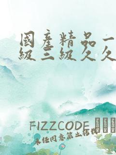 国产精品一级二级三级久久久