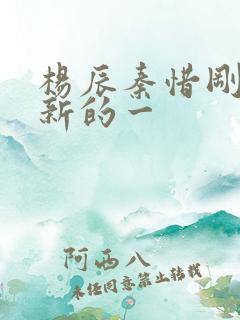杨辰秦惜刚刚更新的一