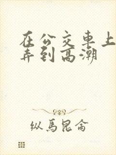 在公交车上被人弄到高潮