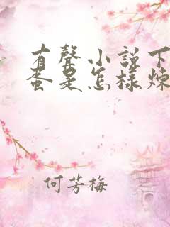 有声小说下载坏蛋是怎样炼成的2