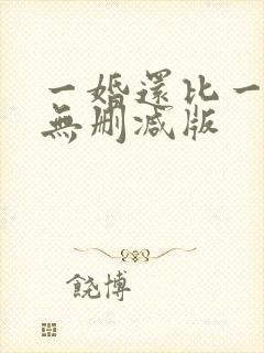 一婚还比一婚高无删减版
