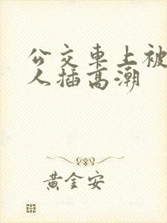 公交车上被陌生人插高潮