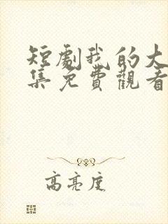 短剧我的大叔全集免费观看