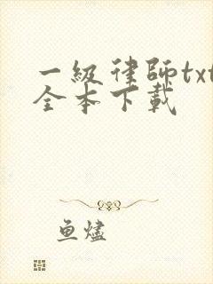 一级律师txt全本下载