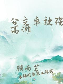 公交车被强暴到高潮