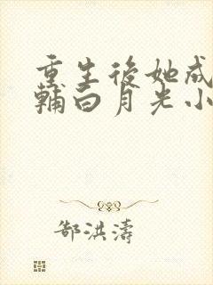 重生后她成了首辅白月光小说