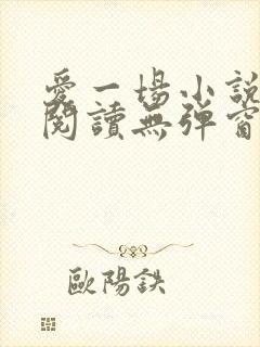 爱一场小说免费阅读无弹窗全文